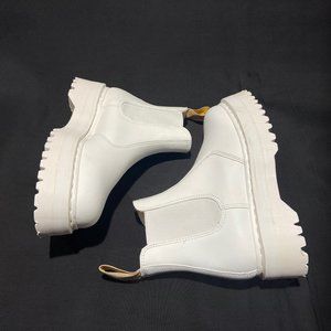 Dr. Martens Women's Quad Mono Vegan Platform Chelsea Boots